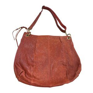 Vintage Fossil Womens Red Leather Shoulder Bag Purse SKU 7234